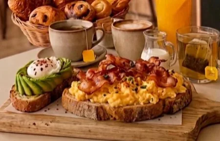 Revuelto y Bacon